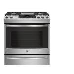 GE JGS760BELTS 5 Burners 5.6-cu ft Self-Cleaning Convection Slide-in Gas Ran Installation instructions