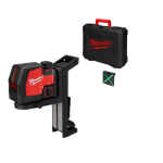 Milwaukee L4CLL Rechargeable Green Cross Line Laser Level Instructions