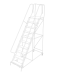 ULINE H-842U-20,H-844-20,H-1080U-20,H-1086U-20 8-11 Step Rolling Installation Guide