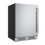 Avallon AFR242SSLH 24 Inch Wide 5.66 Cu. Ft. Built-In Compact Refrigerator Owner&rsquo;s Manual