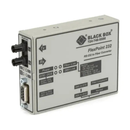 Black Box FlexPoint RS-232 to Fiber Converters | AI Chat & PDF Download | Manualzz