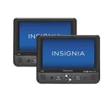 Insignia NS-DS9PDVD15 9&quot; Dual Portable DVD Players Quick Setup Guide