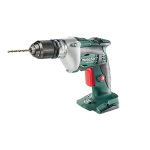 Metabo BE 600/13-2 IK drill Manuel utilisateur