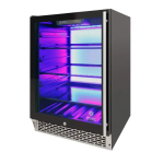 Vinotemp EL-54BCCOMM-L Backlit Panel Commercial 23.5 in. 117 (12 oz.) Can Cooler Owner&rsquo;s Manual