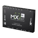 AVPro edge MXNet 10G SDVoE Ecosystem AV over IP Platform User Guide