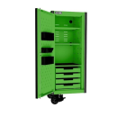 Icon 56322 28 in. Professional End Locker - Green Owner's Manual