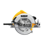 DEWALT DWE575 120V Lightweight Circular Saw Installation Manual