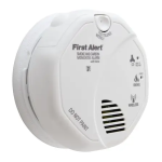 First Alert 1048446 Interconnect Battery-Operated Smoke &amp; CO Alarm User Manual