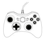 Laser PCO-AGAMEC-BK Wired PC Gaming Controller User Manual