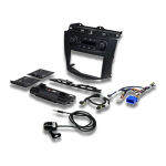 PAC RPK4-HD1101 Honda Integrated Radio Replacement Kit Instruction manual