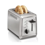 Hamilton Beach 22794 2 Slice Stainless Steel Toaster Use and Care Guide