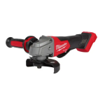 Milwaukee 2880-20 M18 FUEL 4-1/2in./5in. Grinder, Paddle Switch, No-Lock, Tool Only Owner's Manual