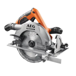 AEG BKS18BL2 18V Circular Saw Instruction manual