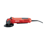 Hilti AG 125-15DB Mode d'emploi