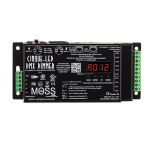 MOSS LED 5 Channel X8 AMP DMX512 Decoder Instructions