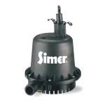 Simer Model 2430 Submersible Waterfall/Utility Pump Specifications