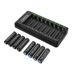 POWEROWL ZN825E-AA2800-AAA1000 Rechargeable Batteries Charger User Manual
