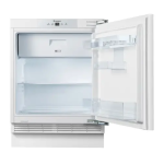 Morris W58121BI Single-Door Refrigerator, BUILT-UNDER TYPE User manual