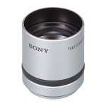 Sony 59 Camera Lens Operating instructions