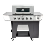Cuisinart GAS9556AS 3-in-1 Stainless Five Burner Gas Grill  Owner's Manual