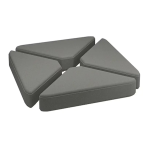 Ikea HJ&Auml;LT&Ouml;N Parasol Base Grey Instructions
