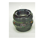 MINOLTA MD 50mm f1.7 Lens Dis Instructions