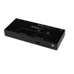 StarTech.com 2X2 HDMI Matrix Switch w/ Automatic and Priority Switching &ndash; 1080p Instruction manual