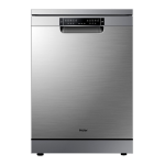 Haier HDW15V3S1 Freestanding Dishwasher User manual