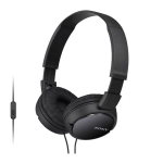 AmazonBasics B00NJ2M33I Sony ZX Series Wired On-Ear Headphones, Black MDR-ZX110 Operating instructions