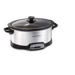 Hamilton Beach 33473 Programmable 7 Quart Slow Cooker Use and Care Guide