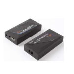 opTics DPFX-100-TR Two Fibers Detachable DisplayPort Extender User Manual