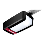 Chamberlain LiftMaster Evolution LM60EVF, LM80EVF, LM100EVF and LM130EVF garage door openers Bedienungsanleitung