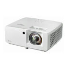 Optoma UHZ35ST Eco-friendly compact high brightness 4K UHD laser projector Инструкция по применению