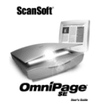 ScanSoft OMNIPAGE SE User manual
