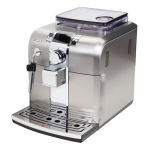 Saeco Syntia Super-automatic espresso machine HD8837/08 Datasheet