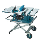 Makita MLT100 Table Saw Instruction Manual