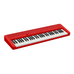 Casio CT-S1 Electronic Musical Instrument Kullanım kılavuzu