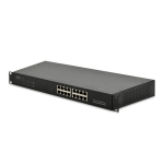 Digitus DN-95312 16-Port PoE Web Smart Fast Ethernet Switch Bedienungsanleitung