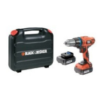 Black &amp; Decker HP146F4LBK Cordless drill type h2 Instruction manual
