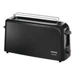 Siemens Plastic Long-slot toaster series 300 Primary colour: black, Secondary colour: dark grey Benutzerhandbuch