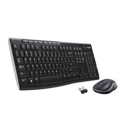 Logitech MK270 Wireless Keyboard and Mouse Combo - Keyboard and Mouse Included, Long Battery Life Keyboard & Mouse Combo Manuel utilisateur | Manualzz