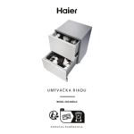 Haier XDD 66E5LS Dishwasher User Manual