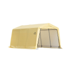 ShelterLogic 22708 HD Series Slant Leg Pop-Up Canopy, 8 ft. x 8 ft. Chocolate Brown Owner's manual