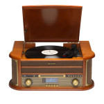 Denver MRD-51 Retro wooden music center Handleiding