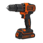 Black&amp;Decker BCD700S HAMMER DRILL Type H1 instruction manual