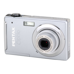 PENTAX Optio V10 Digitaalkaamera Kasutusjuhend | Manualzz