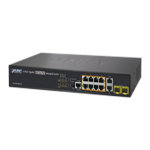 Amer Networks GS-4210-8P2T2S 8-Port 10/100/1000T 802.3at PoE + 2-Port 10/100/1000T + 2-Port 100/1000X SFP Managed Switch User's Manual