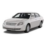Toyota 2020 Avalon Owner's Manual