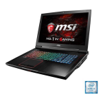 MSI GT73VR TITAN SLI (GEFORCE GTX 1070 SLI) notebook User's Manual