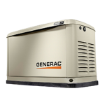 Generac 16 kW G0070351 Standby Generator Manual